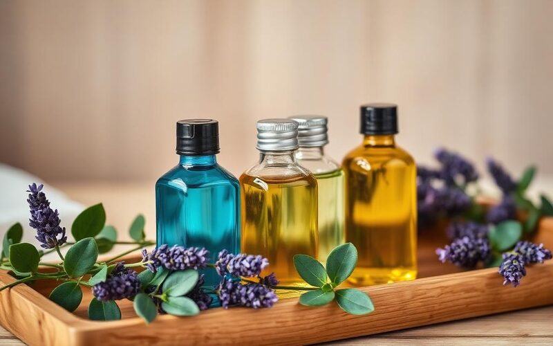 Atakum masaj seansında kullanılan aromatik yağlar ve lavanta